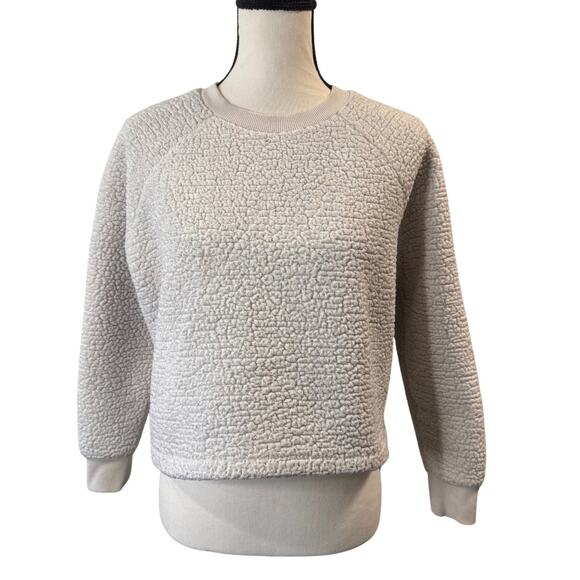 Banana Republic Women’s Fleece Cropped Sweatshirt Size XS - Picture 1 of 4